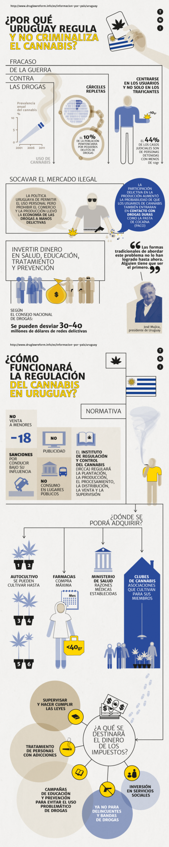 A  HISTÓRIA DA LEGALIZAÇÃO DA CANNABIS NO URUGUAI
